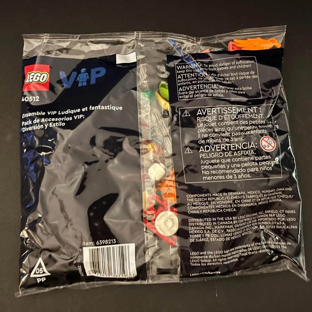 Lego 40512 Fun And Funky VIP Add On Pack New Sealed Fast Shipping